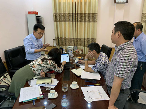 我公司商務部與越南客戶進行深入的技術和商務洽談